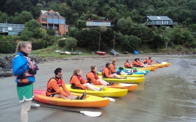 C Block Kayak Trips 3rd, 5th and 6th April