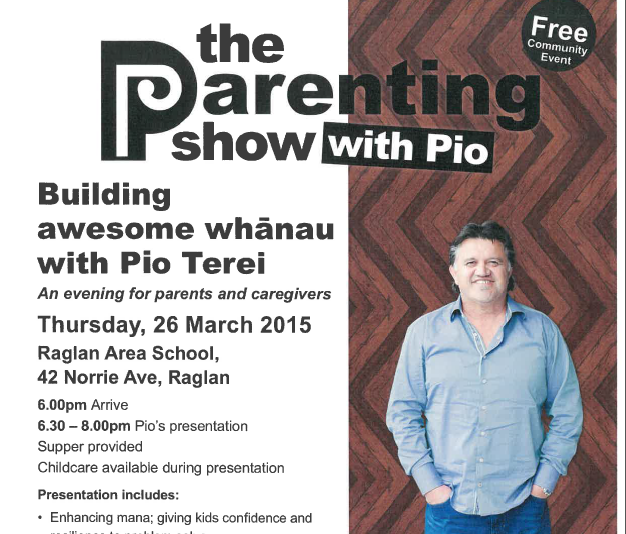 Free event for Parents – The Parenting Show with Pio