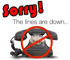 Monday 22nd June – Phones are down