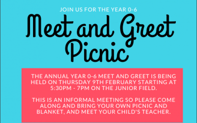 Year 0-6 Meet and Greet