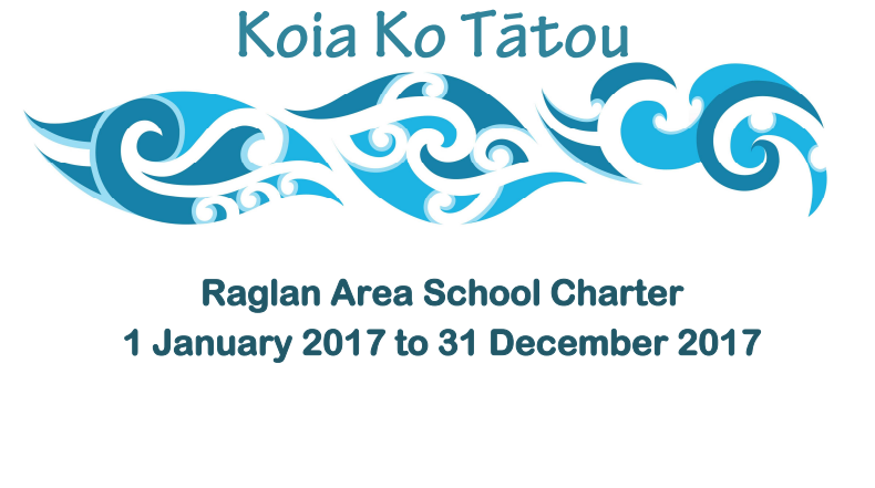 Raglan Area School Charter 2017