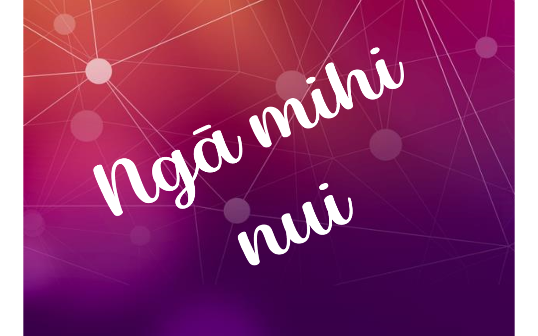 Ngā mihi nui to our Wonderful Sponsors