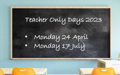 Teacher Only Days 2023