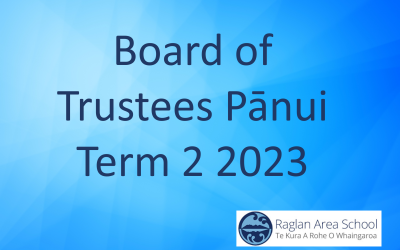 Board of Trustees Pānui Term 2 2023