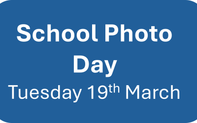 School Photo Day – Tuesday 19th March